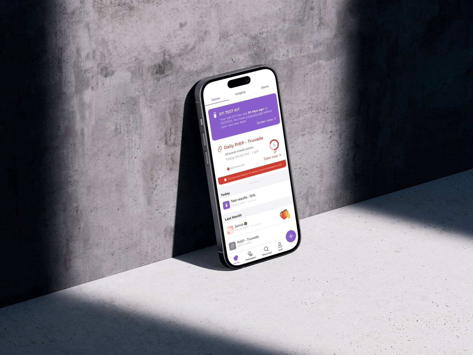 LVNDR — Health timeline
