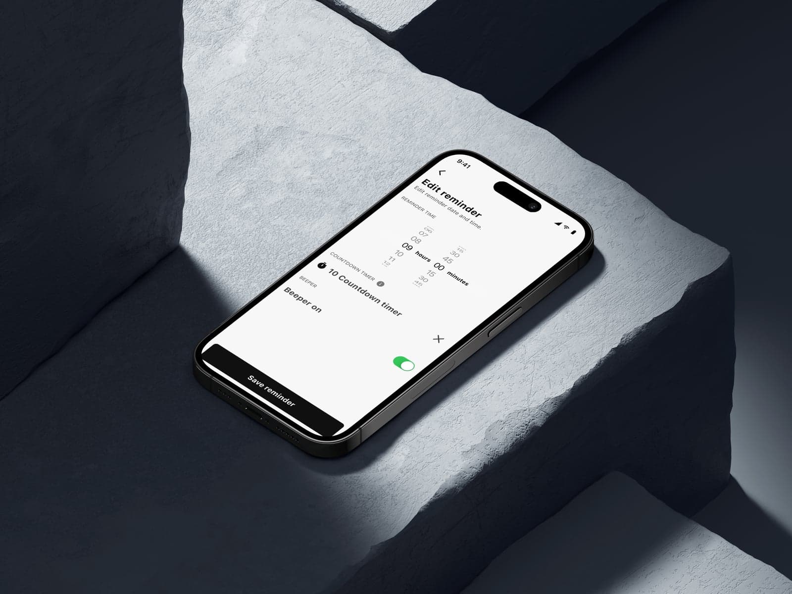 Membot — Edit reminder on stone